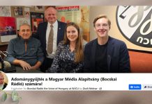 Kérjük csatlakozzon a Bocskai Rádió adománygyűjtő kampányjához