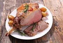 Fokhagymás báránycomb