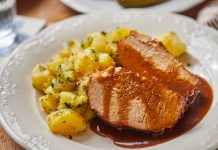 Szabolcsi almás sertésszelet