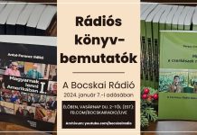 Online könyvbemutatók a január 7.-i rádió adásunkban