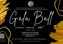 101. Gála bál Chicagóban – 2024. február 10-én