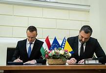 Szijjártó külügyi együttműködési akciótervet írt alá Boszniában
