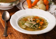 Galyasági apróhusos leves