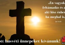 Áldott húsvéti ünnepeket kívánunk!