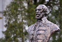 A washingtoni Capitoliumban Kossuth Lajos szobránál emlékeztek