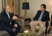 Alexander Dugin interjút adott Tucker Carlsonnak