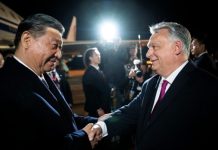 Orbán Viktor fogadta a Budapestre érkező kínai elnököt