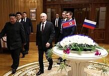 Észak-Koreába látogatott Vlagyimir Putyin