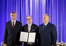 Orbán, Babiš és az FPÖ elnöke patrióta kiáltványt fogadott el Bécsben