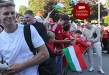 Magyar zászlókkal fogadták a bajorok a fociválogatottat