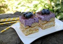 Áfonyahabos rizskocka recept