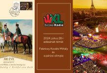 Mai témáink: Fabriczy Kováts Mihály és a párizsi olimpia – Tartsanak velünk!