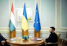 Zelenszkij fogadta Kijevben Orbán Viktort