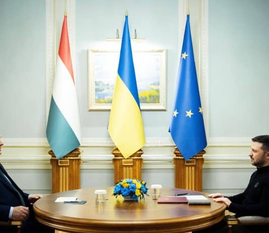 Zelenszkij fogadta Kijevben Orbán Viktort
