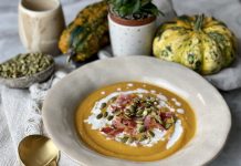 Fűszeres sütőtök-krémleves recept