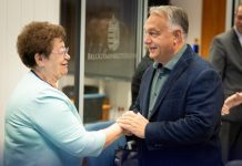 Orbán Viktor Müller Cecíliával tartott árvízi jelentést