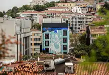 Jankovics Marcell csodaszarvasát festették egy török középület falára