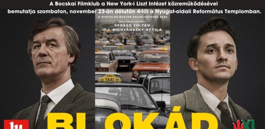 A Bocskai Filmklub November 23-án bemutatja a BLOKÁD című 2022-es magyar filmdrámát