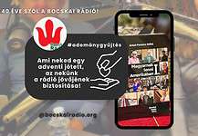 Ami neked egy adventi jótett, az nekünk a rádió jövőjének biztosítása!