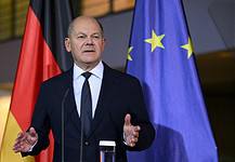 Olaf Scholzcal beszélt Donald Trump