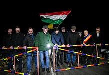 Szatmári határátkelőknél ünnepelték a schengeni csatlakozást