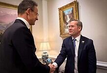 Mike Waltz Szijjártó Péterrel találkozott