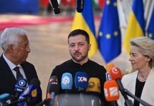 „Azért vagyunk itt, hogy támogassuk Ukrajnát”