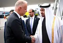 Első alkalommal látogatott az Emírségek elnöke Magyarországra