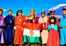 Magyar zászló lobog győztesen a mongol harcmezőn