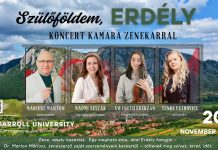 🎶 Erdély, a Szülőföldem – Dr. Marton Máriusz zeneszerző koncertje november 8-án, 19:00-kor a John Carroll Egyetemen.