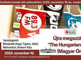 Vendégünk a The Hungarian Hour (Magyar Óra) – Élő beszélgetés a WCSB 89.3 FM műsorvezetőivel