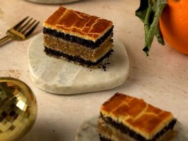 Diós-mákos bejgliszelet