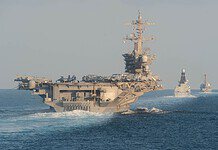 Úton van Irán felé az amerikai anyahajó