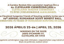 Generációk óta élő közösségi hagyomány – Április végén lesz a clevelandi Cserkészbál