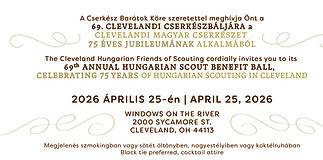 Generációk óta élő közösségi hagyomány – Április végén lesz a clevelandi Cserkészbál