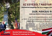 Meghívó: március 15-i megemlékezésre és koszorúzásra