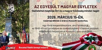 Meghívó: március 15-i megemlékezésre és koszorúzásra
