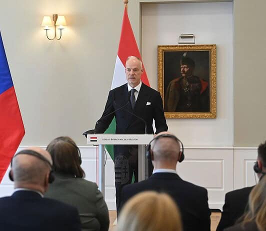 Elámultak a csehek a magyar honvédség láttán