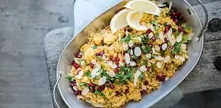 Karfiolos bulgursaláta