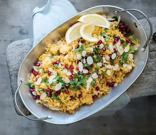 Karfiolos bulgursaláta