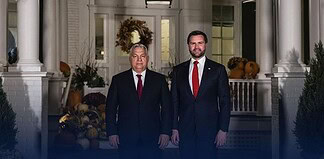 Nagygyűlést tart JD Vance és Orbán Viktor