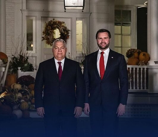 Nagygyűlést tart JD Vance és Orbán Viktor
