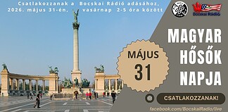 A hősök példája kötelez – hitről, magyar értékekről és közösségi összetartozásról szól a Bocskai Rádió vasárnapi adása