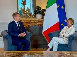 Magyar Péter Giorgia Melonival tárgyalt