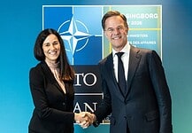 Orbán Anita egyeztetett Mark Rutte-val