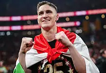 Magyar zászlóval ünnepelte bajnoki címét Sallai Roland