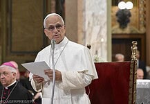 Az egyházszakadás elkerülésére szólított fel XIV. Leó pápa