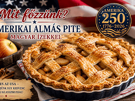 Amerikai almás pite magyar ízekkel