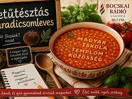 Betűtésztás paradicsomleves