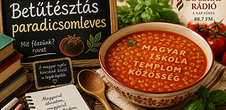 Betűtésztás paradicsomleves